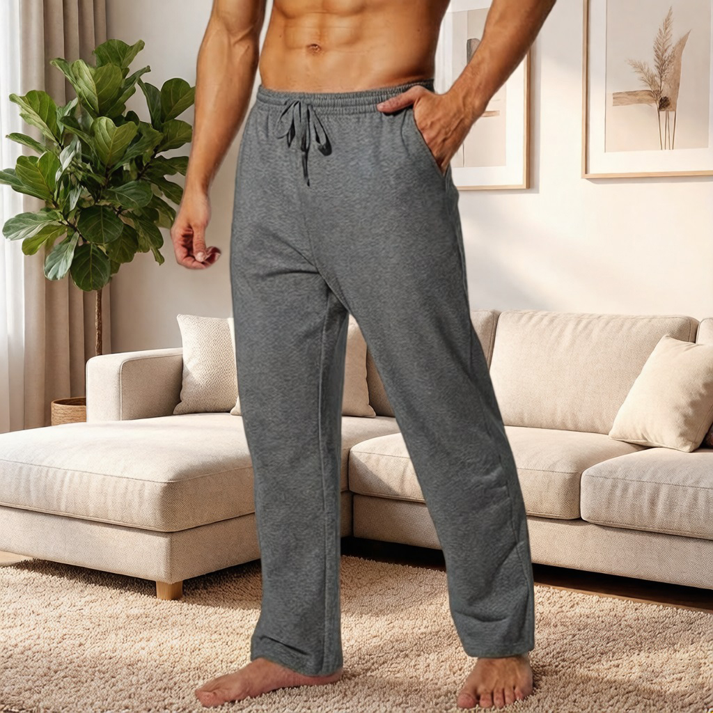 Men's Loose Sports Pants With  - Home Gym China avaliação e preço