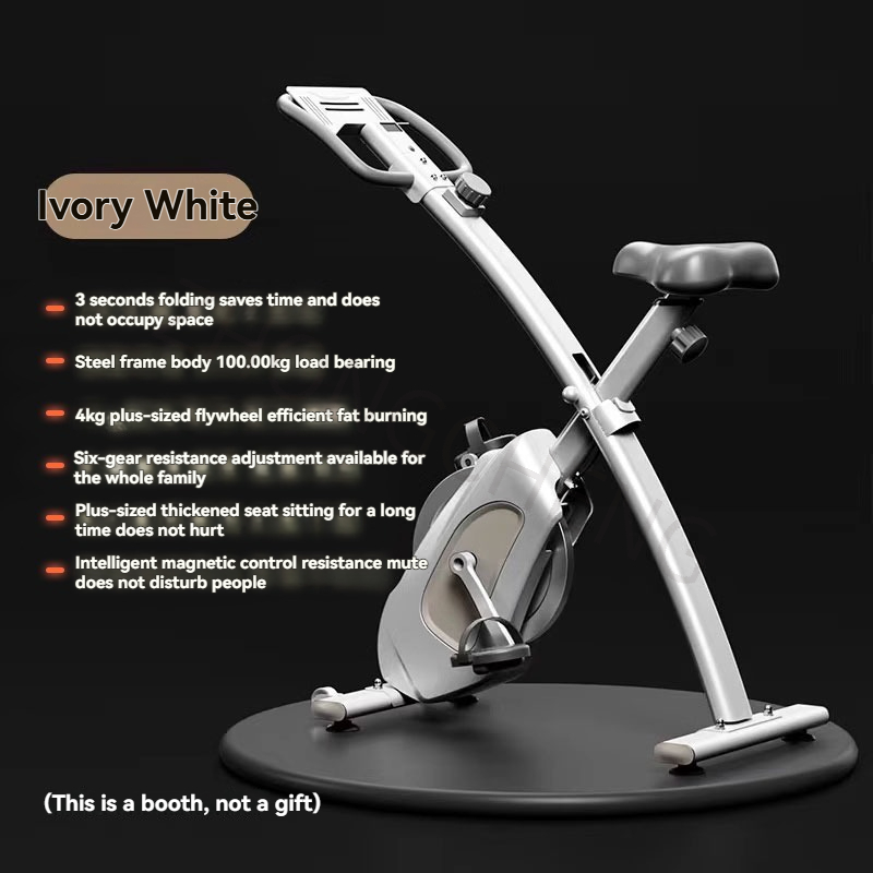 Folding Spinning Bike Home Mut - Home Gym Bike avaliação e preço