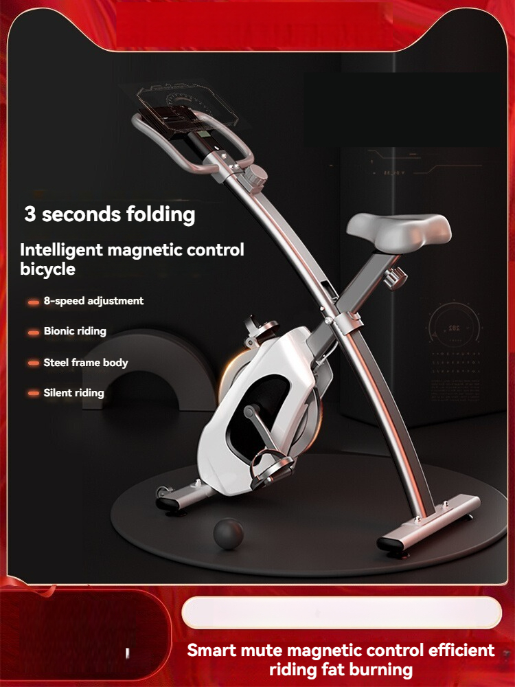 Folding Spinning Bike Home Mut - Home Gym Bike avaliação e preço