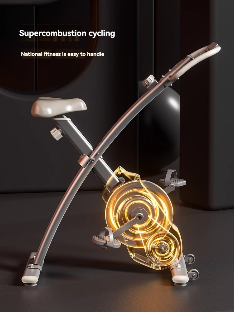 Folding Spinning Bike Home Mut - Home Gym Bike avaliação e preço