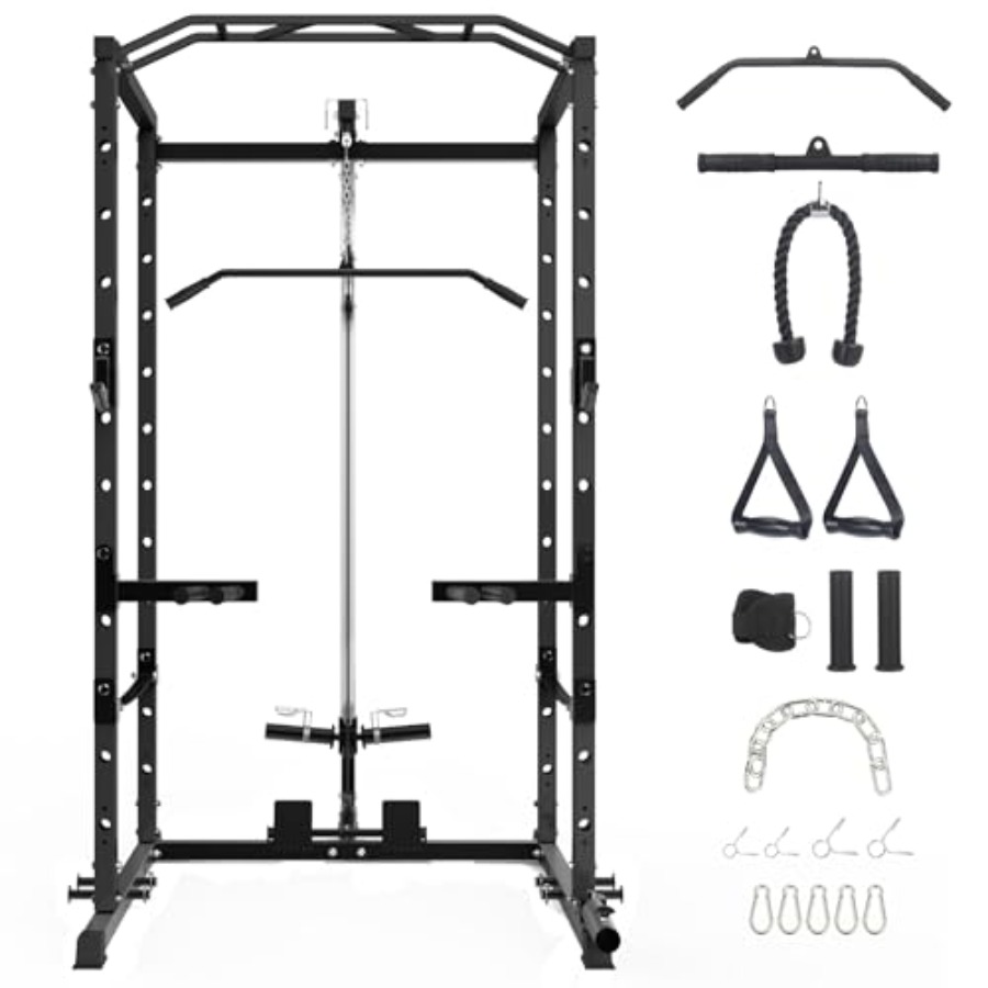 1600 Lbs Power Rack for Home G - Home Gym Rack avaliação e preço