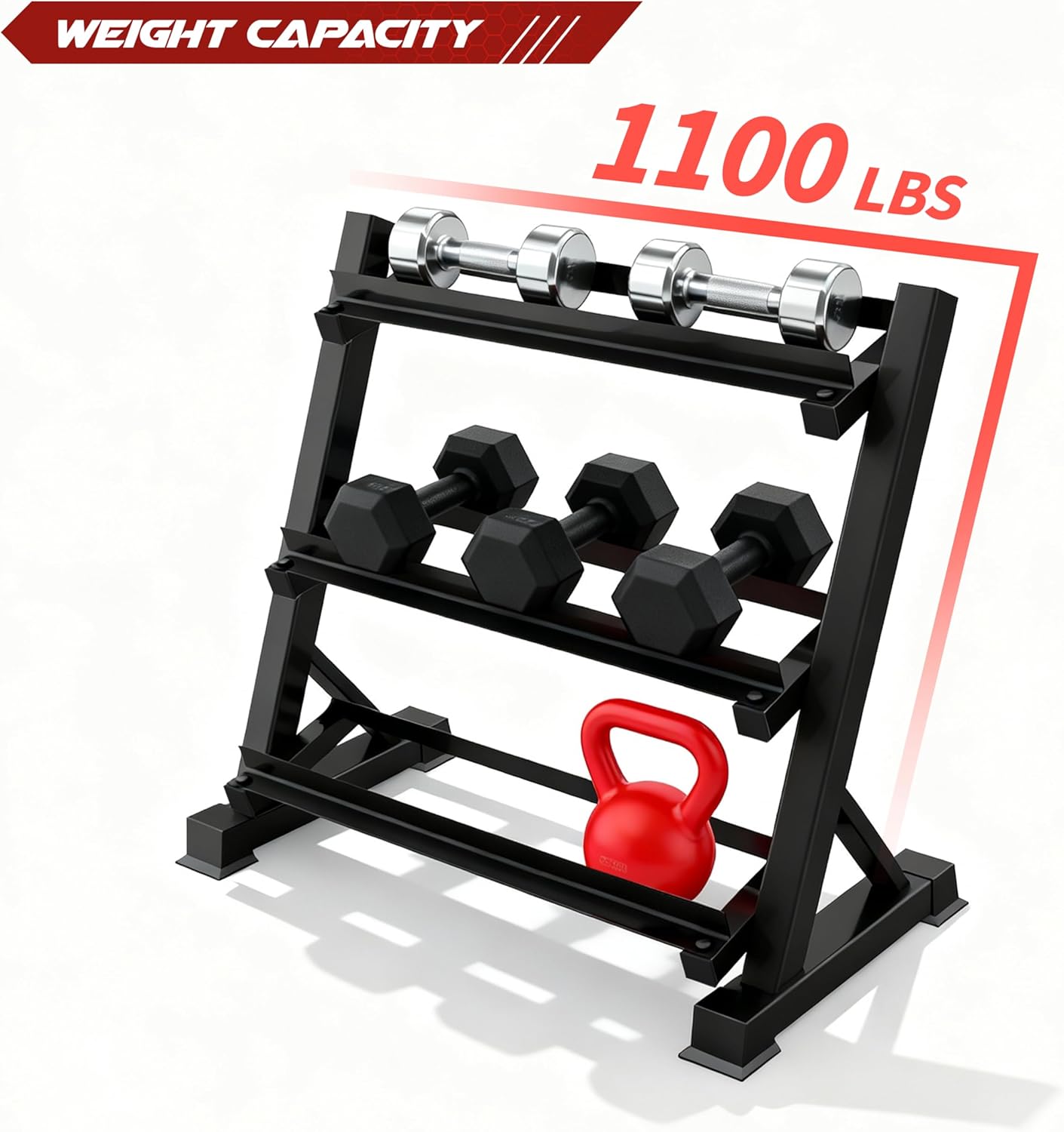 Home Gym Dumbbell Rack, Iron M - Home Gym Rack avaliação e preço