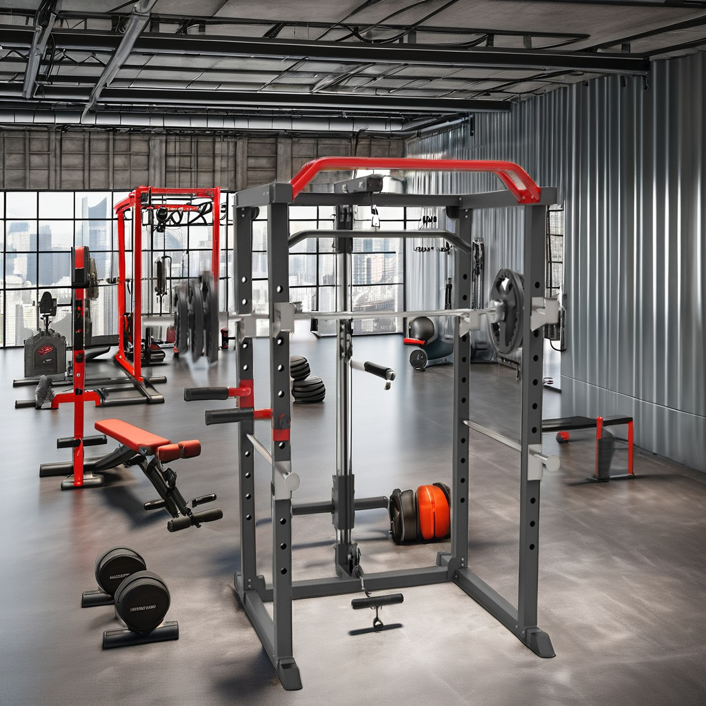 Steel Full Cage Gym Power Towe - Home Gym Rack avaliação e preço