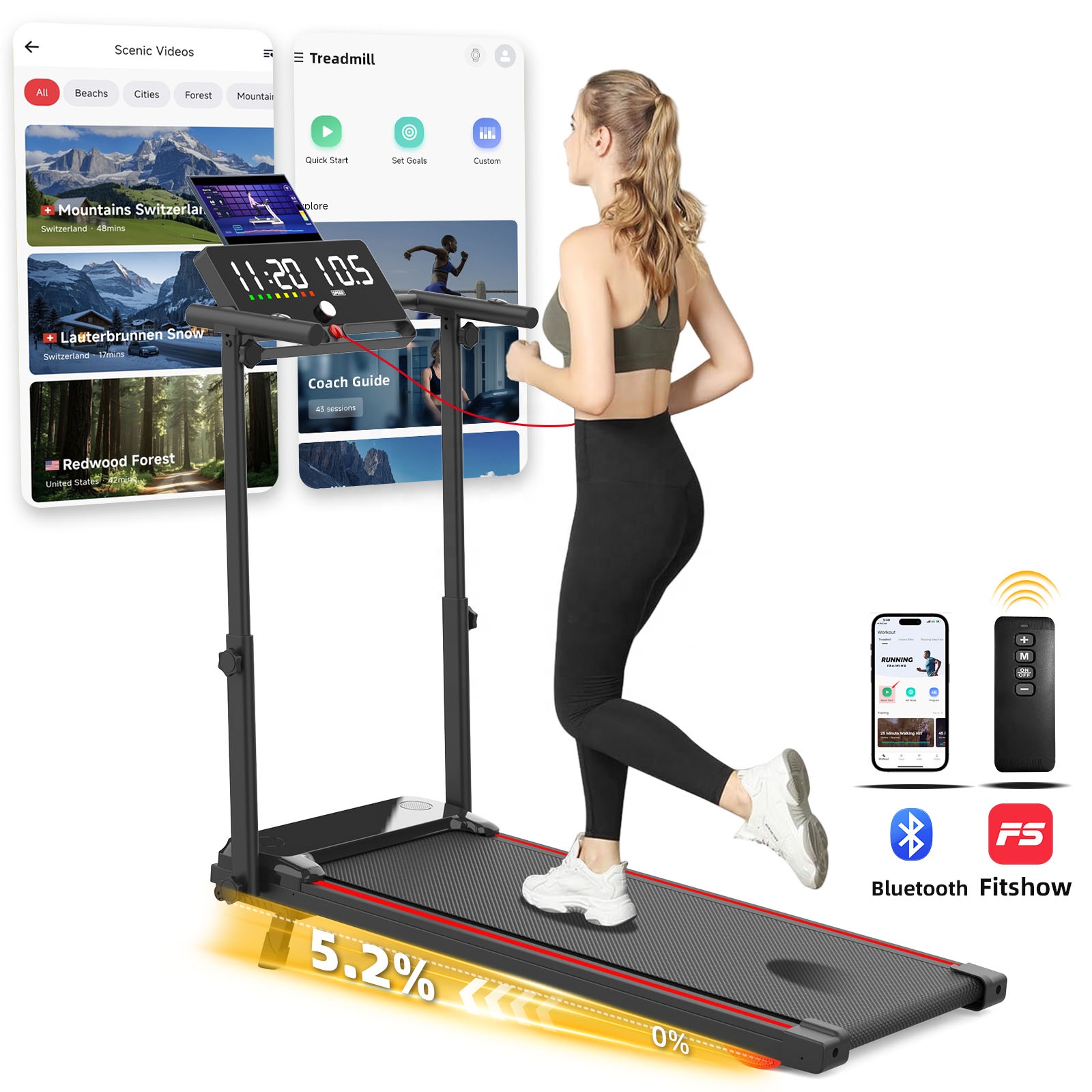 Low Price Folding Treadmill Po - Home Gym Price avaliação e preço