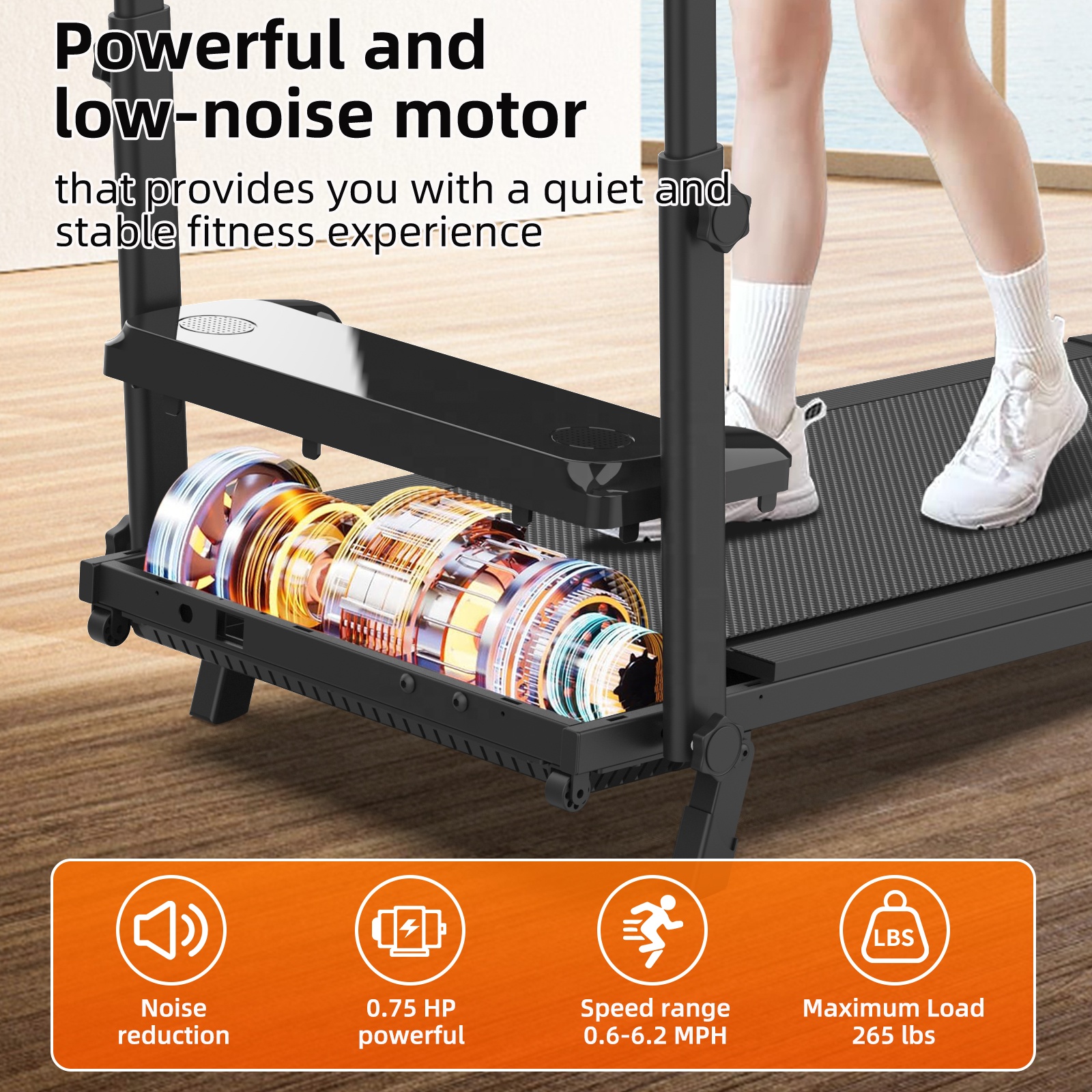 Low Price Folding Treadmill Po - Home Gym Price avaliação e preço