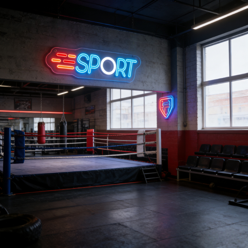 Sport Letter Neon Sign USB Dim - Home Zone Gym avaliação e preço