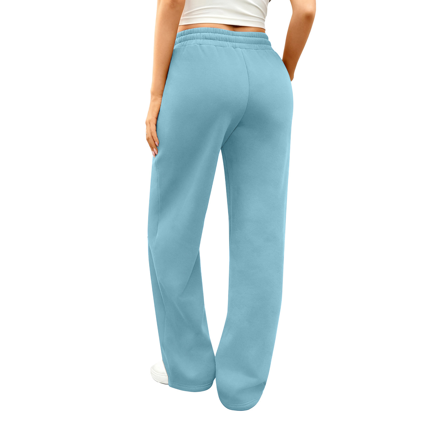 Women's Warm Wide-Leg Casual S - Home Gym China avaliação e preço