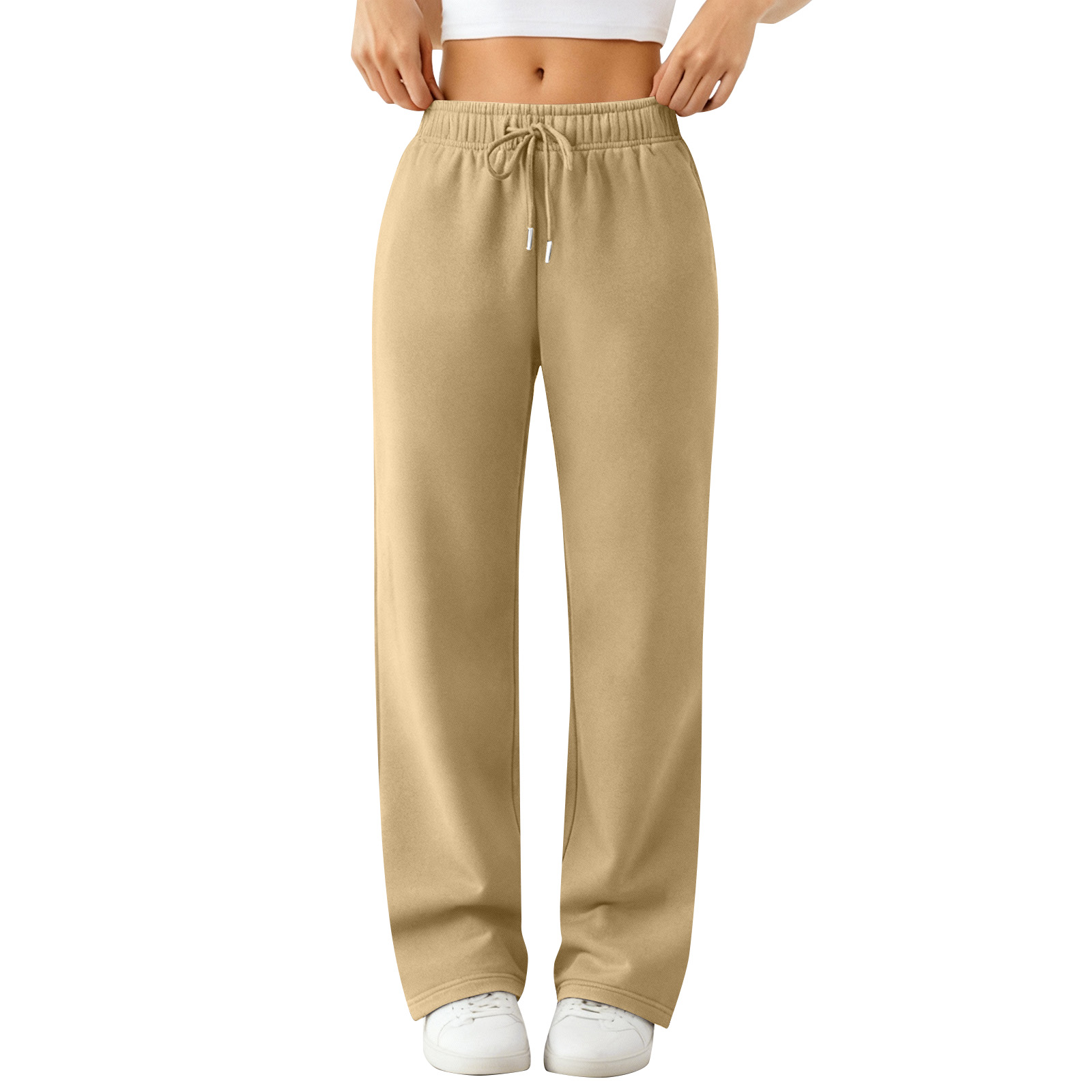 Women's Warm Wide-Leg Casual S - Home Gym China avaliação e preço