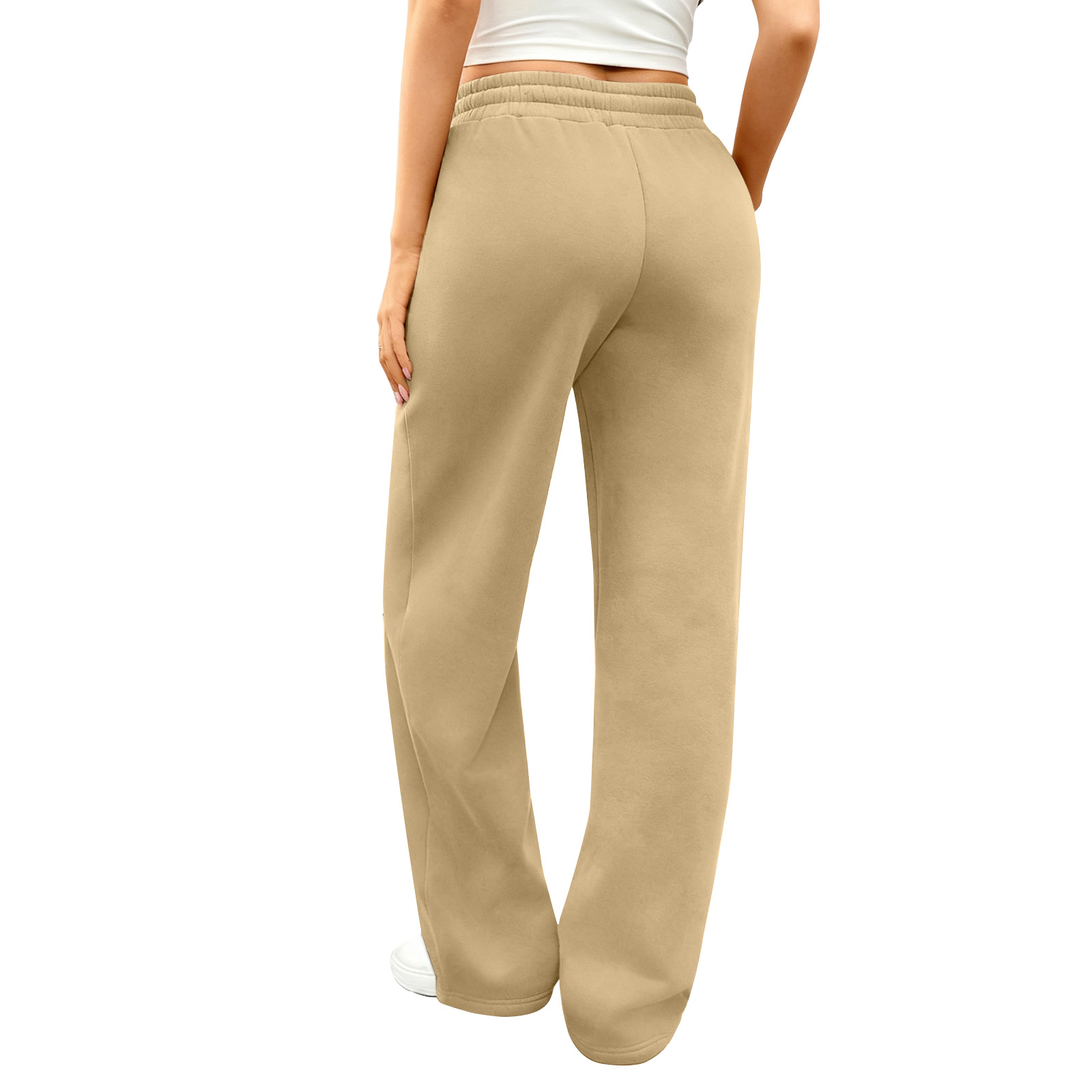 Women's Warm Wide-Leg Casual S - Home Gym China avaliação e preço