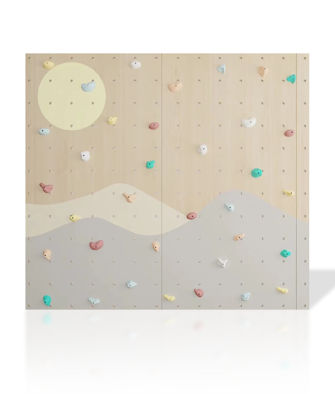 Indoor Kids Climbing Wall Home - Home Gym China avaliação e preço