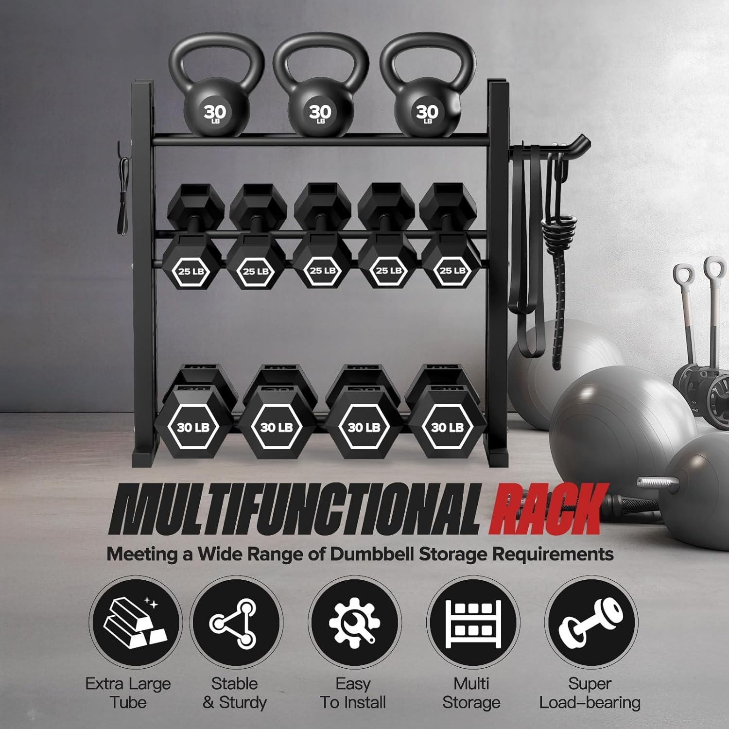 Home Gym Use, Steel Material,  - Home Gym Rack avaliação e preço