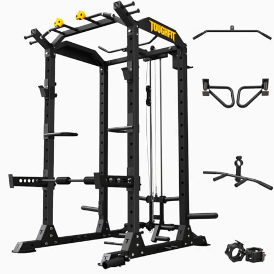 2024 Upgraded T2 Power Cage Mu - Home Gym Rack avaliação e preço