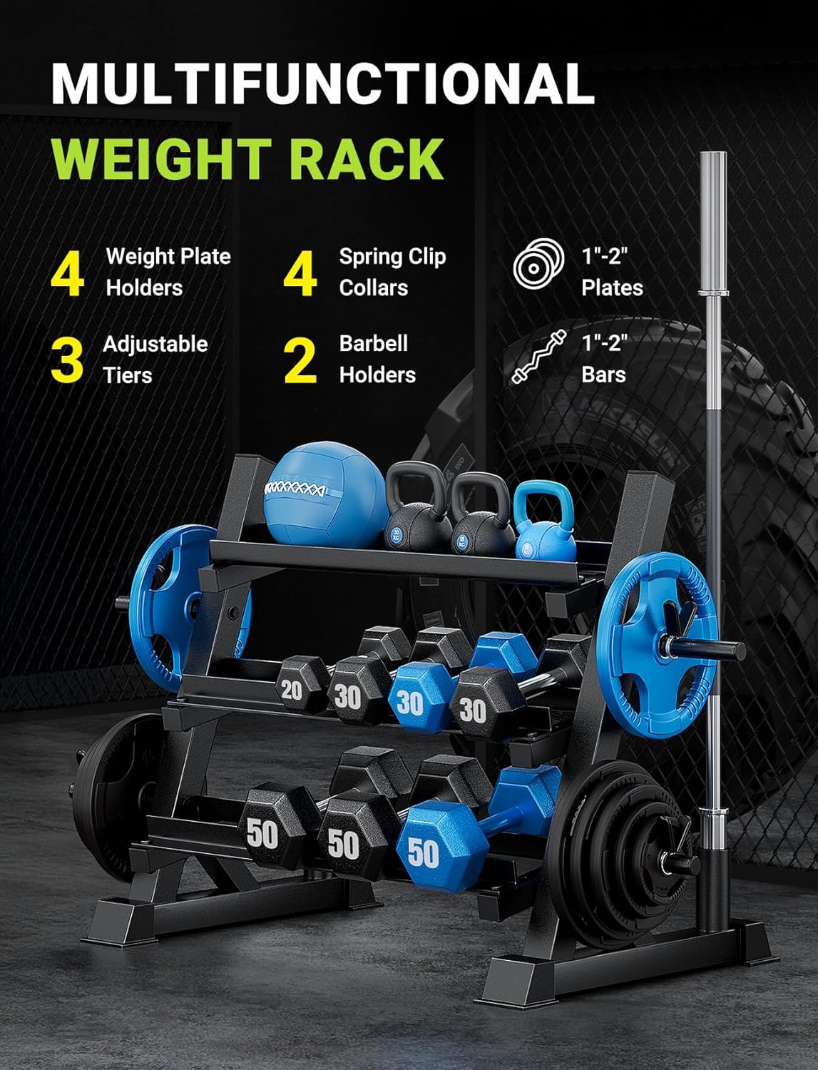 Home Gym Use, Solid Material,  - Home Gym Rack avaliação e preço