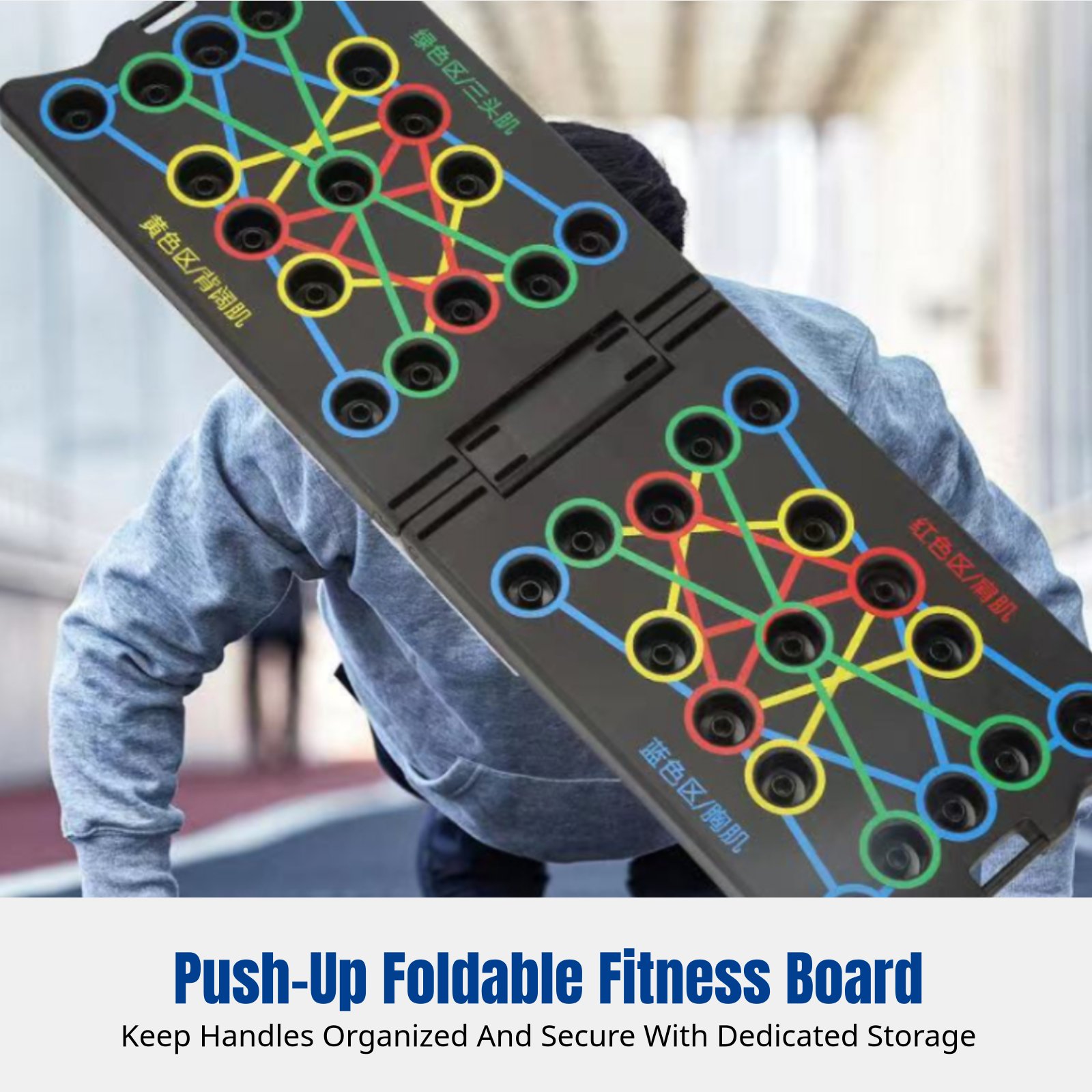Multifunctional Push Up Board, - Home Zone Gym avaliação e preço