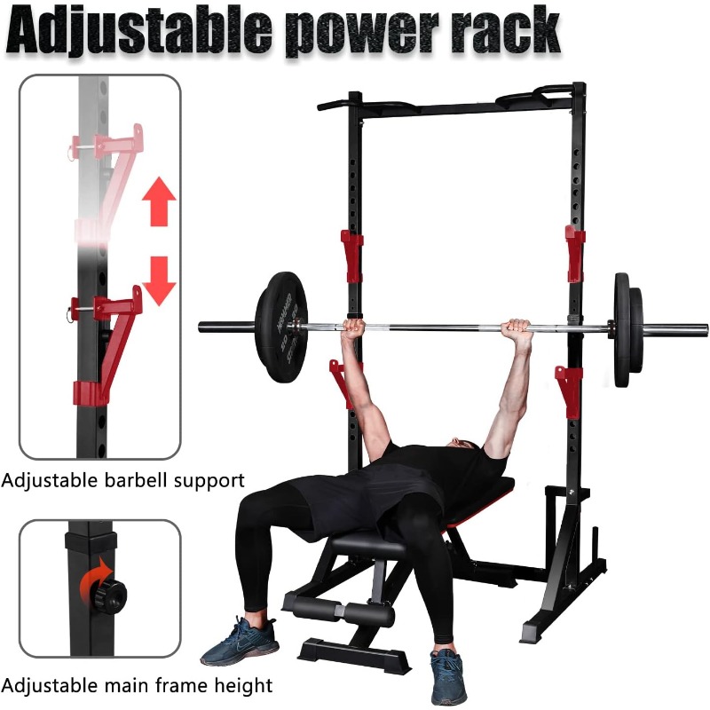 CANPA Multifunction Power Rack - Home Gym Rack avaliação e preço