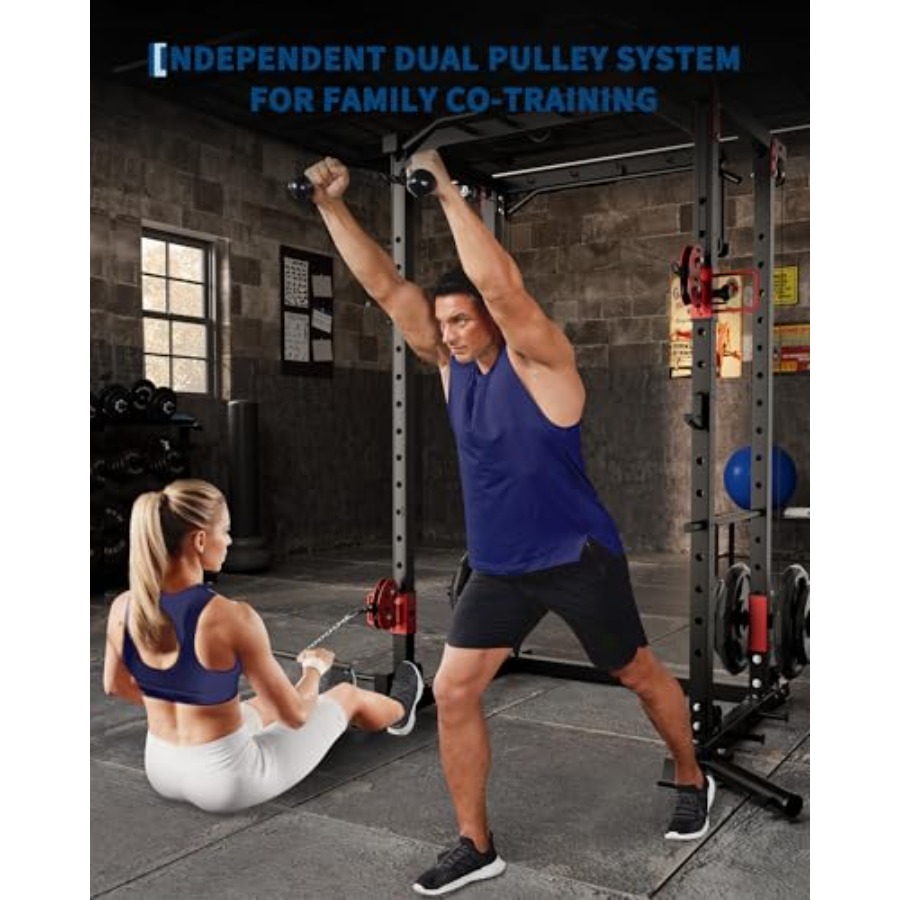 Heavy-Duty Home Gym Power Cage - Home Gym Rack avaliação e preço