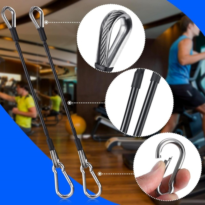 1/2Pcs 25cm Gym Cable Extensio - Leg Press Machine avaliação e preço