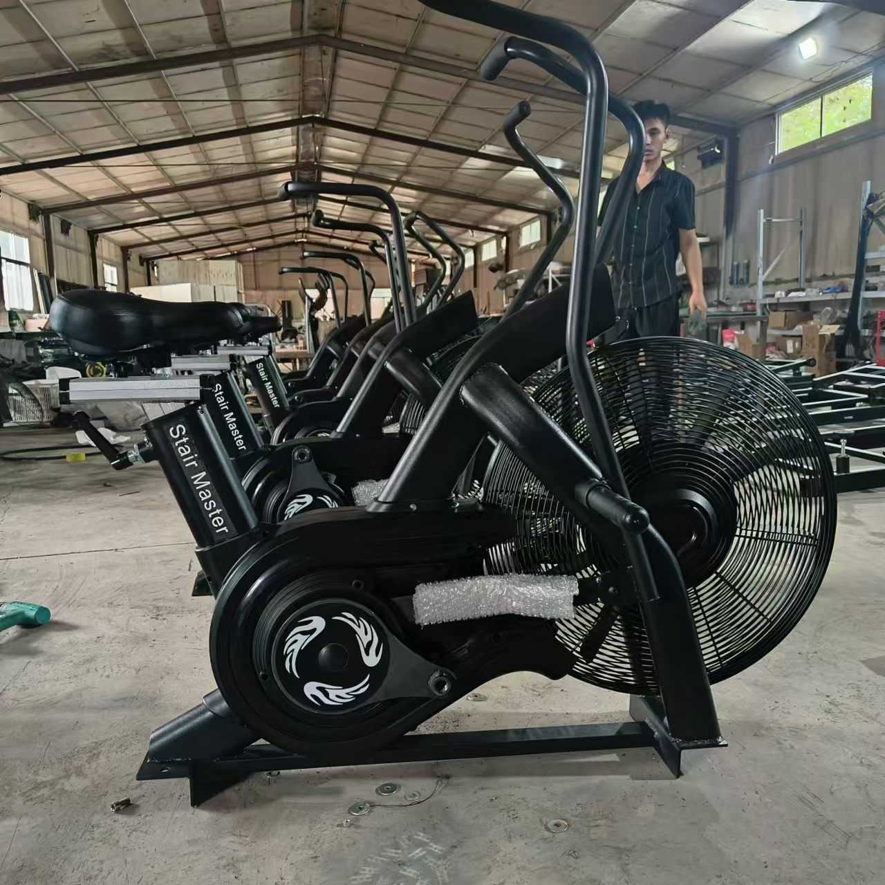 Gym Fitness Equipment Air Bike - Home Gym Bike avaliação e preço